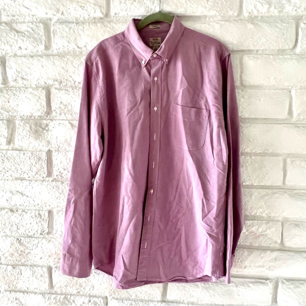J Crew Pink Shirt Large